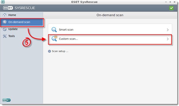 ESET SysRescue Live(恶意软件清理工具)