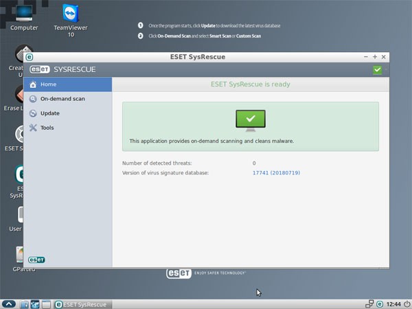 ESET SysRescue Live(恶意软件清理工具)