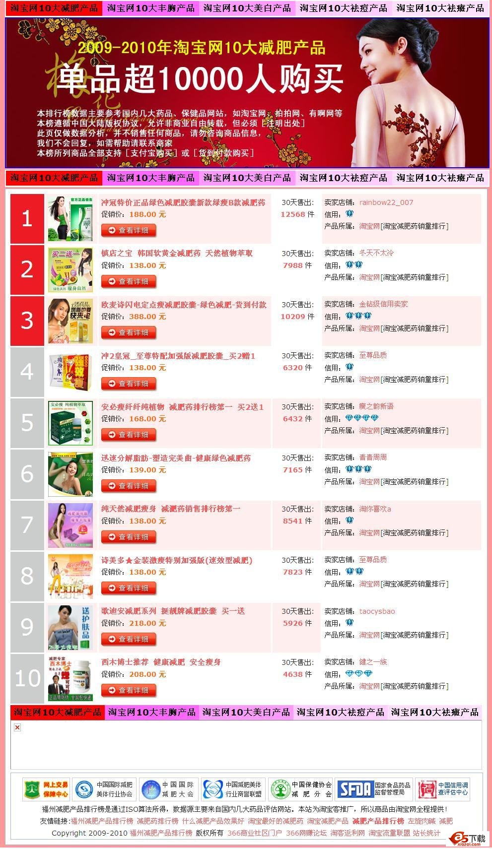 福州减肥产品排行榜