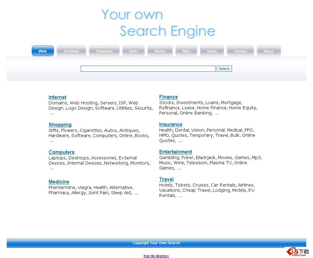 adsense就绪搜索引擎源码程序(Google搜索小偷)