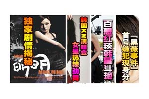 MSN频道四屏flash滑动门效果