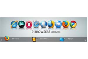 Flash+xml网站顶部banner焦点图