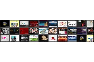 Flash+xml翻牌广告方格墙