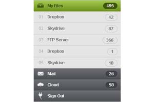 jQuery手风琴菜单