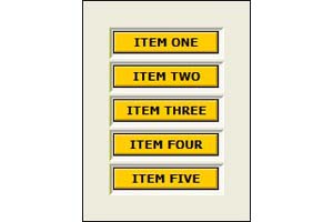 很立体的CSS按钮菜单效果