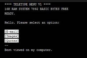 JS打字效果的动态菜单