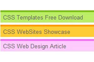 用“ul+li”及css制作韩国风格菜单