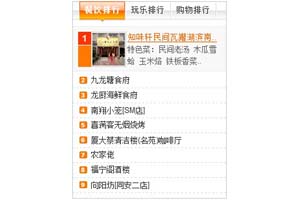 支持放大显示效果的TOP排行代码