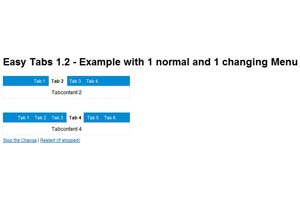 可暂定滚动的TAB标签代码