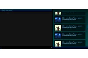有预览列表的FLV视频播放器
