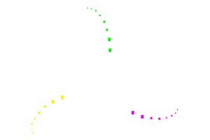 鼠标玄酷星形跟随特效