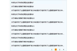 又一款静态页面分页效果