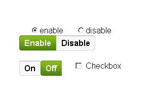 iPhone风格的单选框和复选框