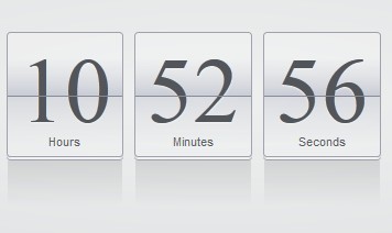 CSS3制作漂亮时钟显示效果