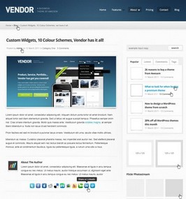 产品销售Wordpress模板