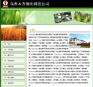 爱革CMS 公司网站模板 W010003,S02