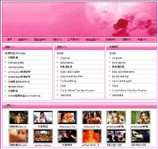爱革CMS 视频网站模板 W035002,S03