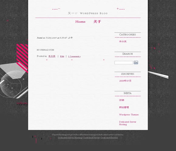 Wordpress Infinity模板