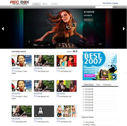 wordpress视频网站主题模板