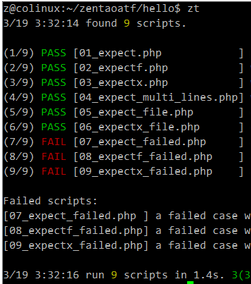 禅道自动化测试框架 ZTF
