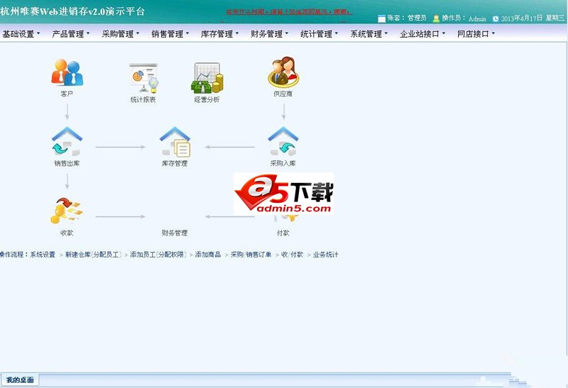 杭州唯赛软件免费Web进销存