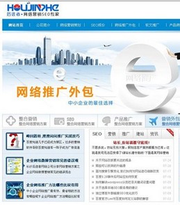 漂亮的SEO网络公司整站