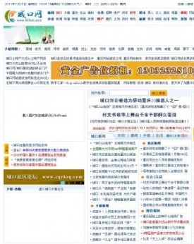 仿城口地方门户网
