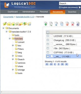 开源文档管理系统LogicalDOC