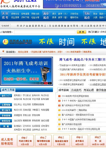 某成人高考网整站