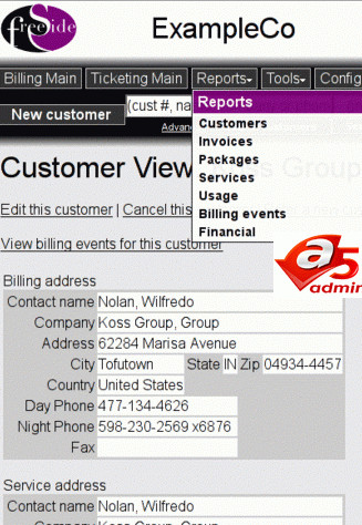Freeside在线计费系统
