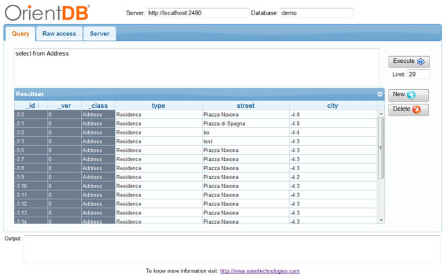 OrientDB(基于Java的文档数据库)