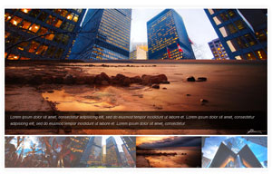 带缩略图选项卡jQuery焦点图