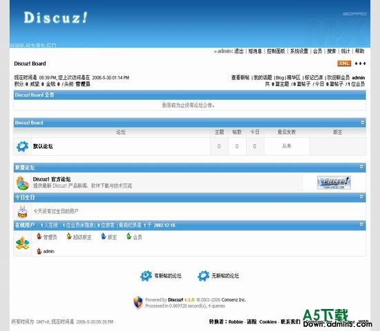 Discuz! molyx 图片模板下载