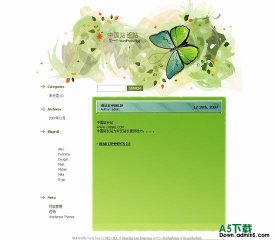 Wordpress 美丽蝴蝶
