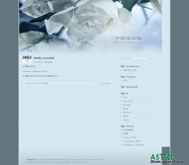 Wordpress 玫瑰花主题