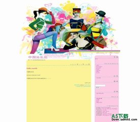 Wordpress 卡通女性