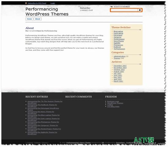 Wordpress News主题下载