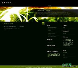Wordpress Genocide模板