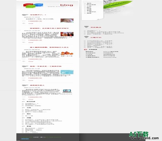 phpcms2007-Blog-Blog模板下载