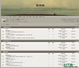 动网论坛 夕草街风格