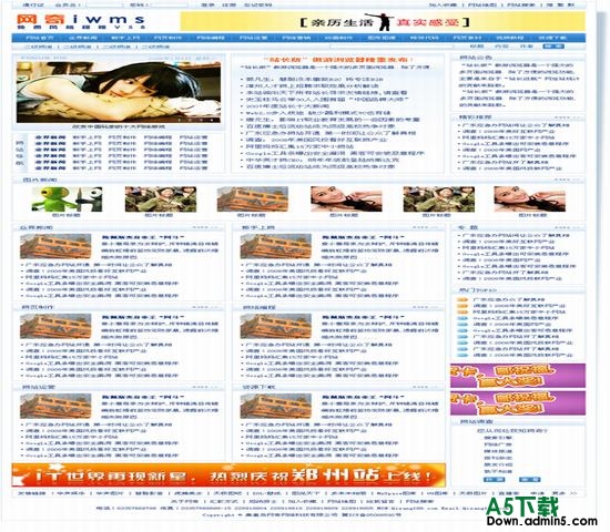 网奇Iwms免费模板V58