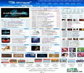 创力CMS 设计部落-蓝魅