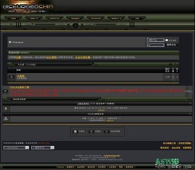 vBulletin disturbed模板