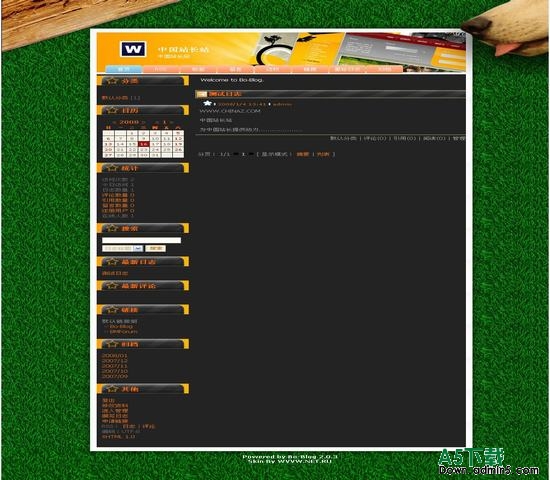 Bo-Blog 清丽狗狗风格下载