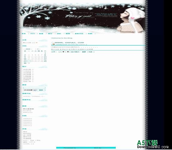 Bo-Blog snowkebby模板下载