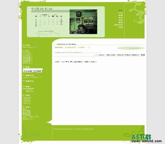 Bo-Blog Mtiaothree模板下载