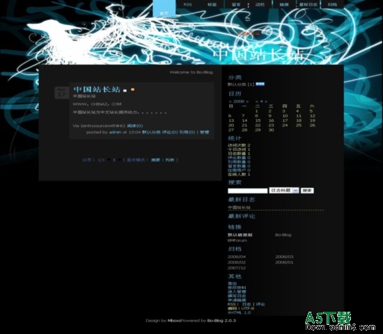 Bo-Blog Silverwing模板