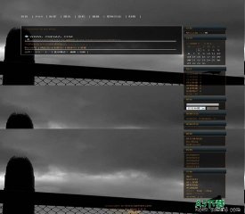 Bo-Blog 深邃黑模板