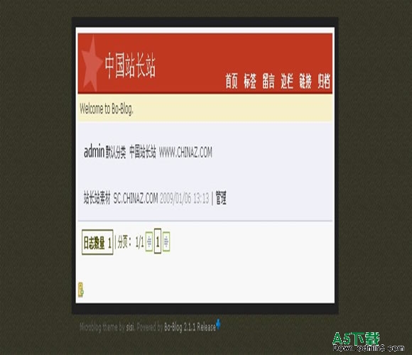 Bo-Blog Microblog模板