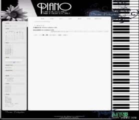 Bo-Blog Piano模板
